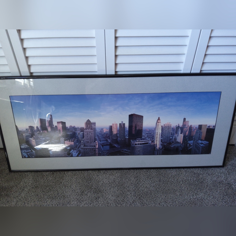 Chicago Skyline Framed Print